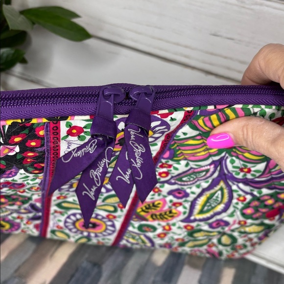 Vera Bradley Purple Floral Laptop Sleeve